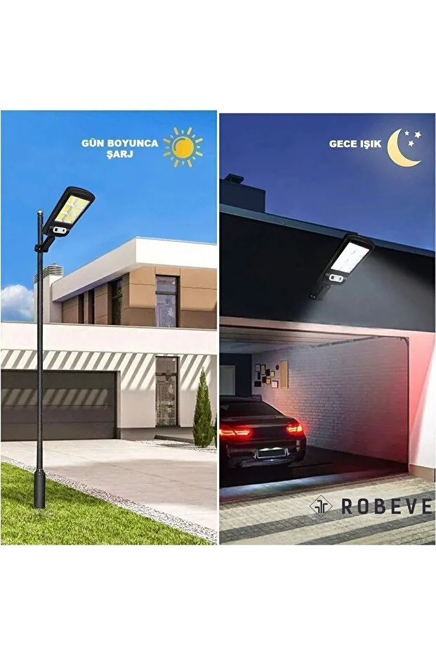 Solar Güneş Enerjili Led Bahçe Aydınlatması 120 Ledli 3 Modlu Hareket Sensörlü Solar Güneş Enerjili Led Bahçe Aydınlatması 120 Ledli 3 Modlu Hareket Sensörlü